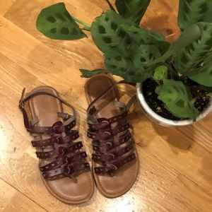 Brown Gladiator Sandals